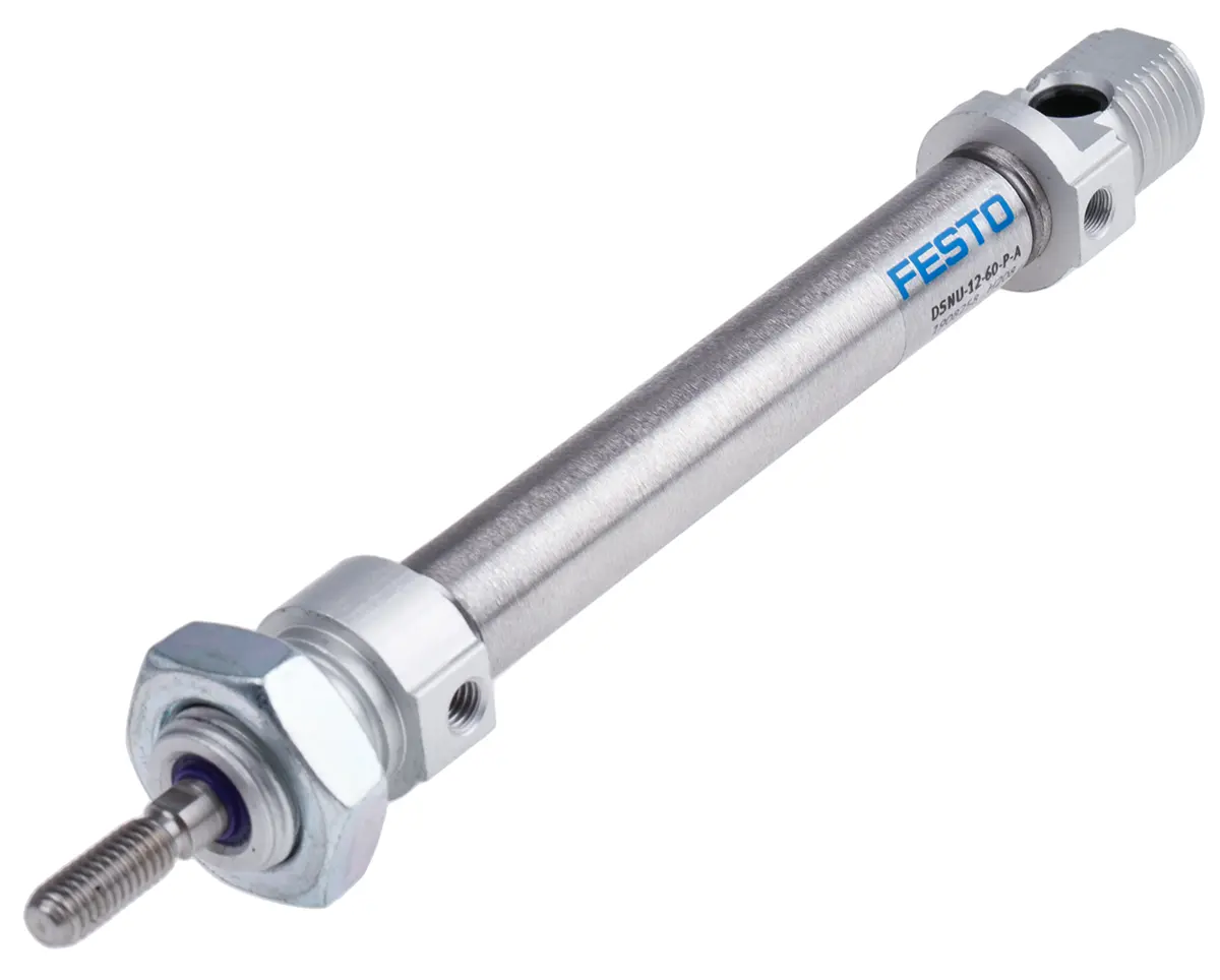Produktfoto 1 von Festo 500 mm DSNU 1908258 Pneumatikzylinder Doppeltwirkend