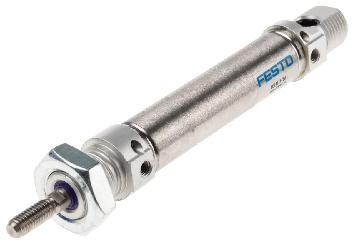 Produktfoto 1 von Festo 500 mm DSNU 19229 Pneumatikzylinder Doppeltwirkend