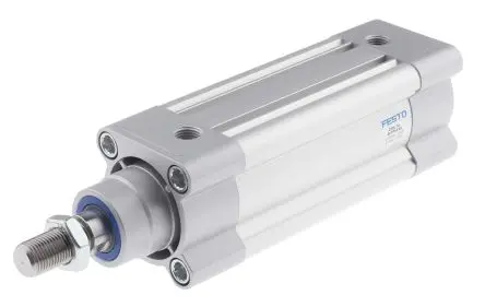 Produktfoto 1 von Festo DSBC 1376306, G 1/4 Pneumatikzylinder doppeltwirkend, Bohrung Ø 50mm / Hub 80mm, bis 12 bar