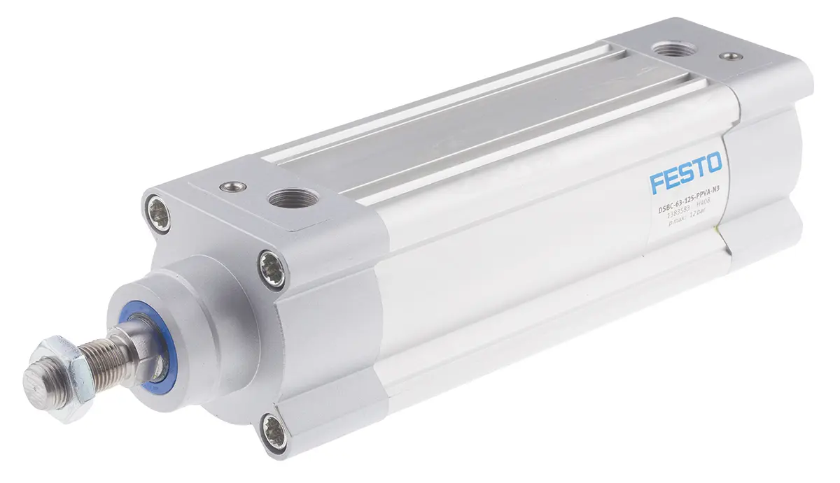 Festo DSBC 1383583 Pneumatikzylinder 125 mm Doppeltwirkend, Bohrung Ø 63 mm, bis 12 bar