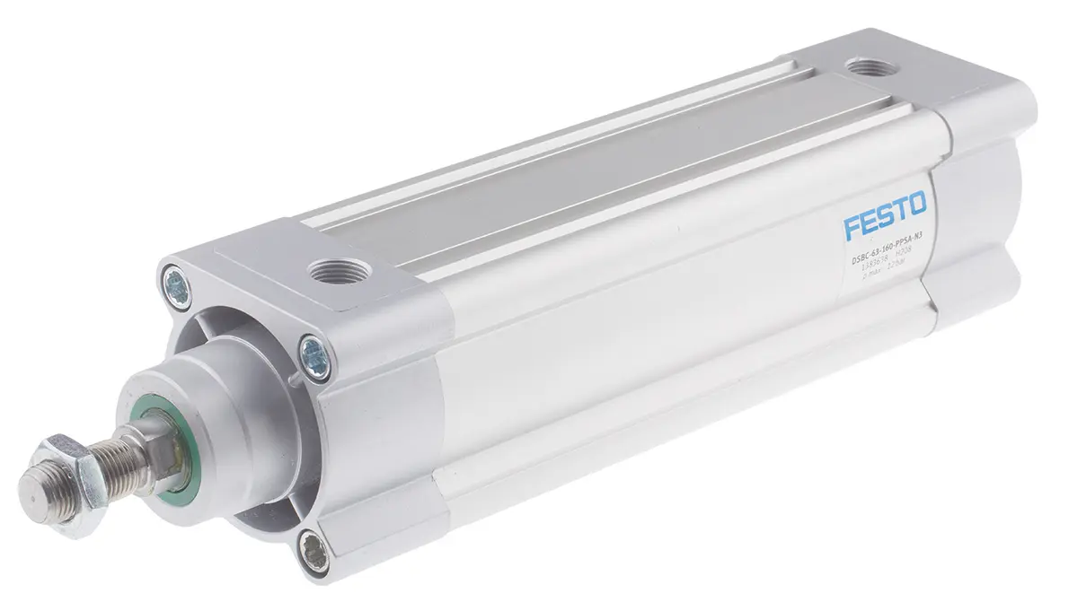 Festo DSBC 1383638 Pneumatikzylinder 160 mm Doppeltwirkend, Bohrung Ø 63 mm, bis 12 bar