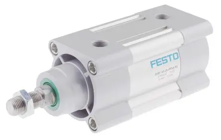 Produktfoto 1 von Festo DSBC 1383632 Pneumatikzylinder 25 mm Doppeltwirkend, Bohrung Ø 63 mm, bis 12 bar