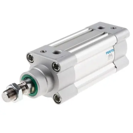 Produktfoto 1 von Festo DSBC 1366950 Pneumatikzylinder 50 mm Doppeltwirkend, Bohrung Ø 50 mm, bis 12 bar