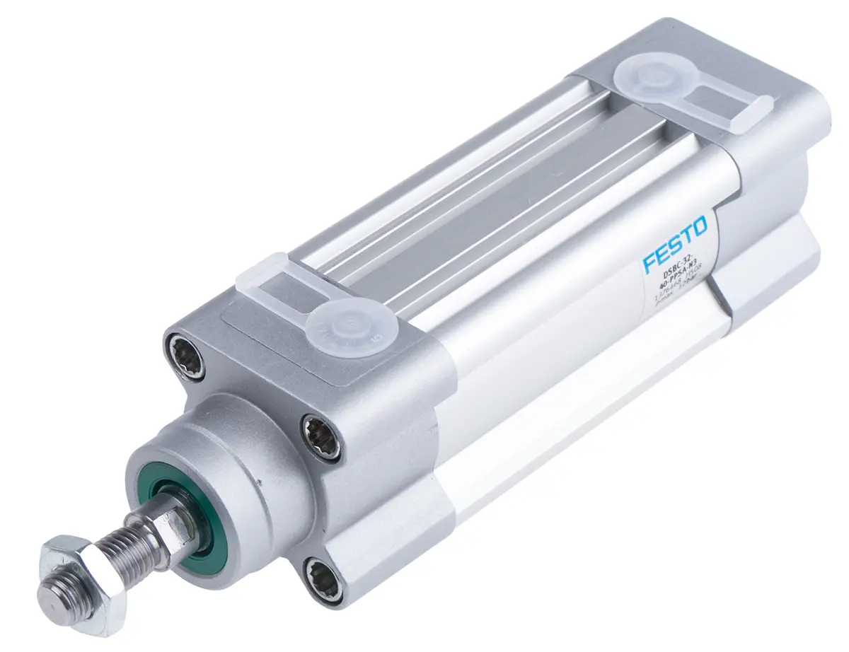 Produktfoto 1 von Festo DSBC 1376468 Pneumatikzylinder 40 mm Doppeltwirkend, Bohrung Ø 32 mm, bis 12 bar