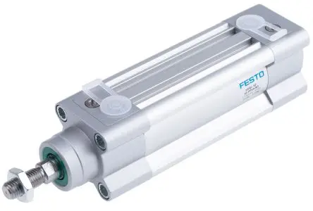 Produktfoto 1 von Festo DSBC 1376424 Pneumatikzylinder 50 mm Doppeltwirkend, Bohrung Ø 32 mm, bis 12 bar