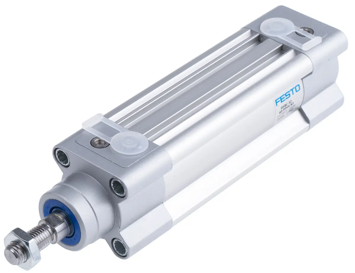 Produktfoto 1 von Festo DSBC 2123071 Pneumatikzylinder 60 mm Doppeltwirkend, Bohrung Ø 32 mm, bis 12 bar