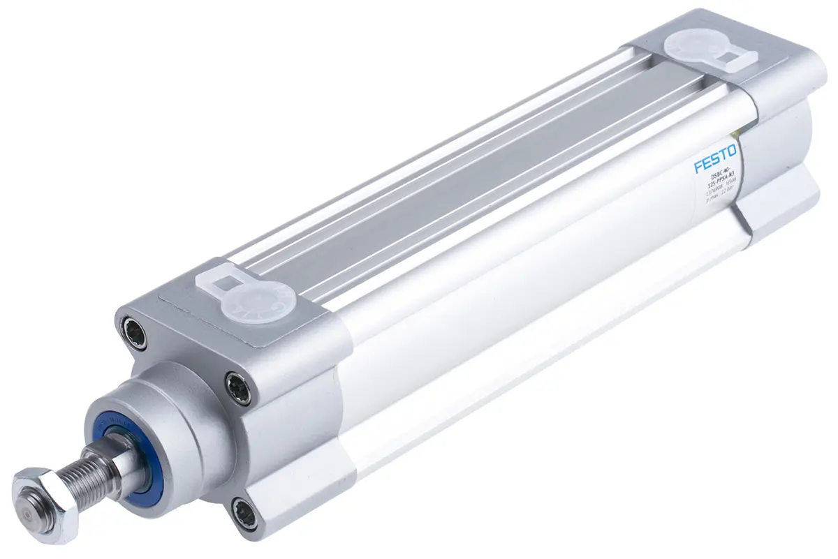 Produktfoto 1 von Festo DSBC 1376908 Pneumatikzylinder 125 mm Doppeltwirkend, Bohrung Ø 40 mm, bis 12 bar