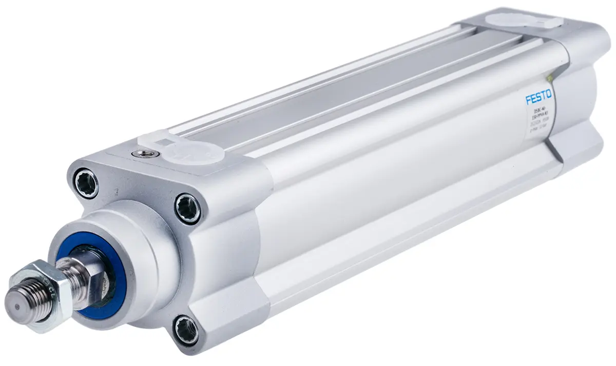 Produktfoto 1 von Festo DSBC 2123226 Pneumatikzylinder 150 mm Doppeltwirkend, Bohrung Ø 40 mm, bis 12 bar