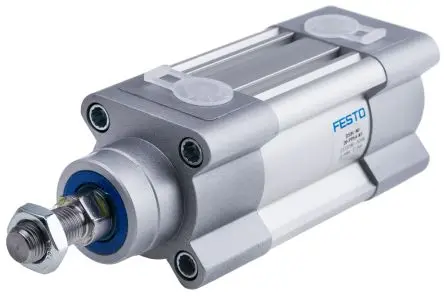 Produktfoto 1 von Festo DSBC 2123780 Pneumatikzylinder 20 mm Doppeltwirkend, Bohrung Ø 40 mm, bis 12 bar
