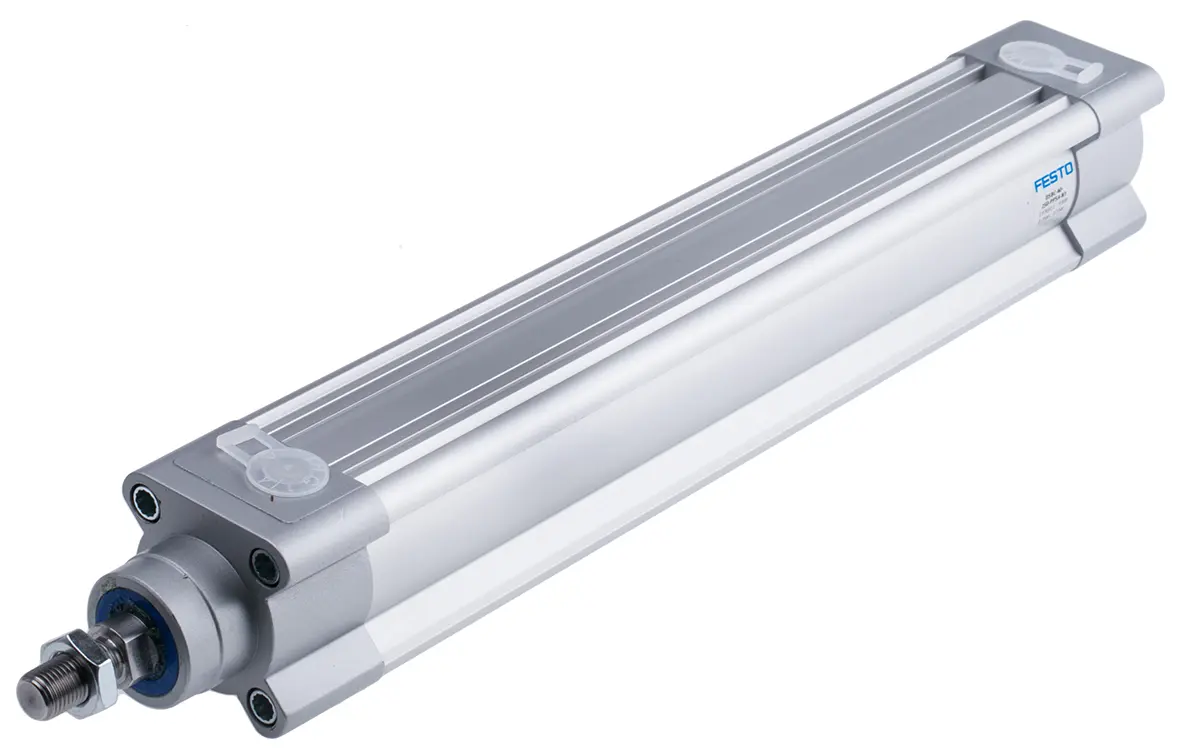 Produktfoto 1 von Festo DSBC 1376911, G 1/4 Pneumatikzylinder doppeltwirkend, Bohrung Ø 40mm / Hub 250mm, bis 12 bar