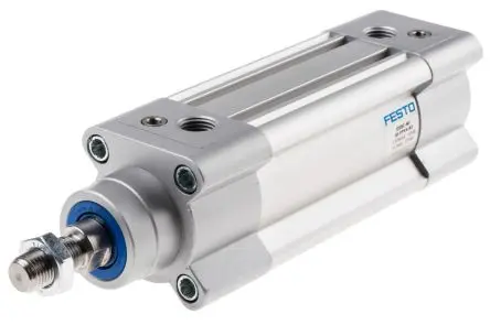 Produktfoto 1 von Festo DSBC 1376658, G 1/4 Pneumatikzylinder doppeltwirkend, Bohrung Ø 40mm / Hub 50mm, bis 12 bar