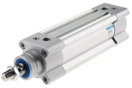 Produktfoto 1 von Festo DSBC 1376659, G 1/4 Pneumatikzylinder doppeltwirkend, Bohrung Ø 40mm / Hub 80mm, bis 12 bar