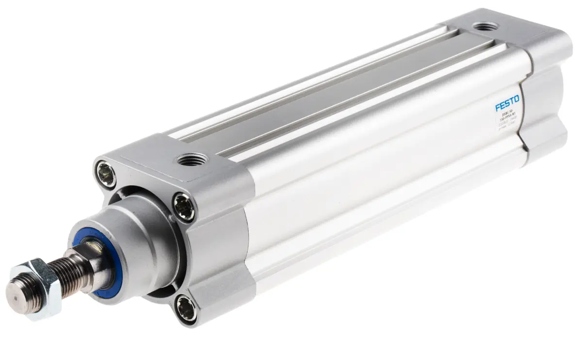 Produktfoto 1 von Festo DSBC 2102632 Pneumatikzylinder 150 mm Doppeltwirkend, Bohrung Ø 50 mm, bis 12 bar