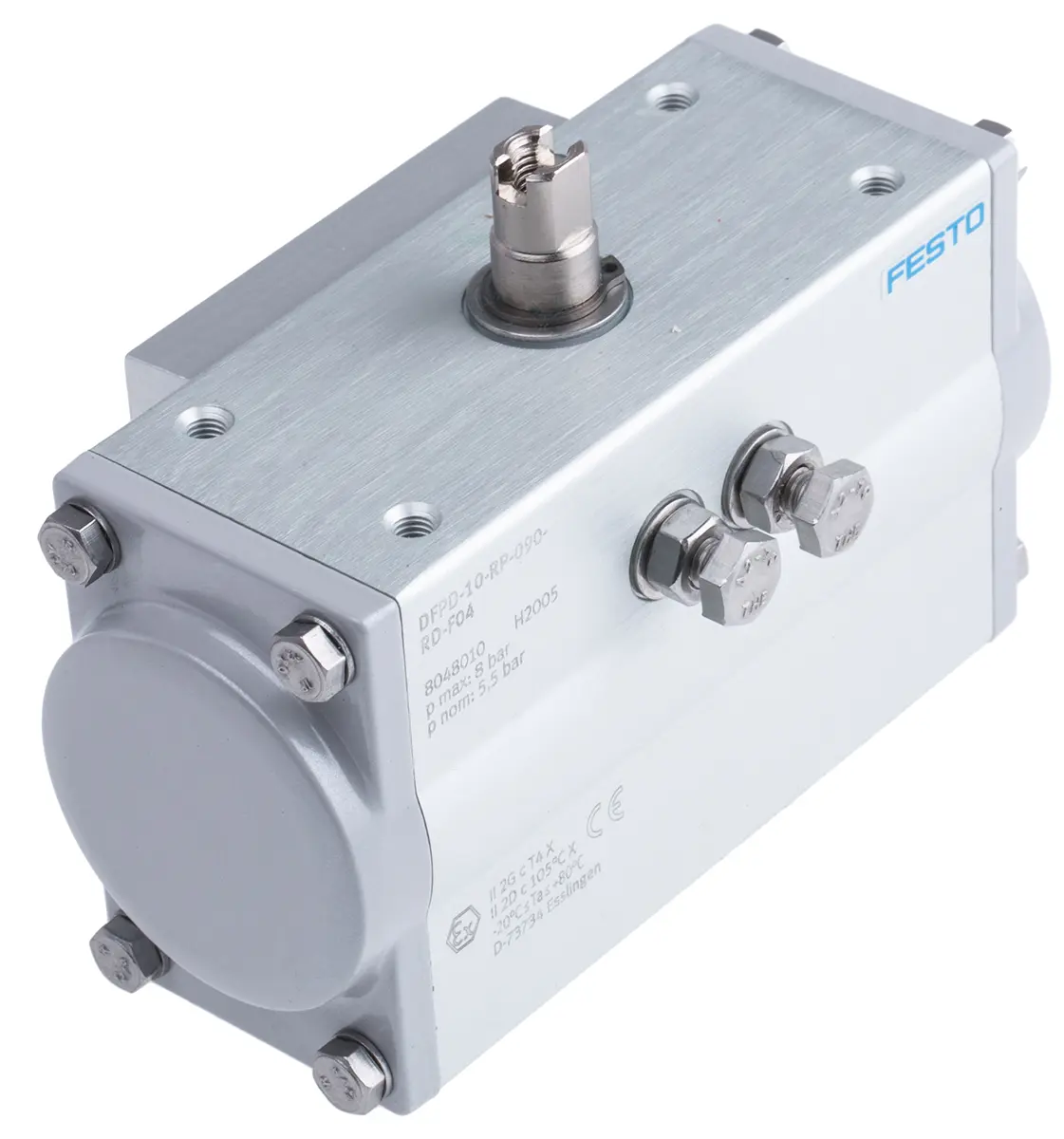 Produktfoto 1 von Festo DFPD Pneumatischer Drehantrieb Doppeltwirkend, Bohrung Ø 10 mm, 8 bar 180 °