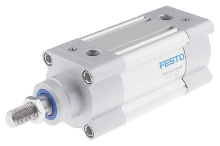 Produktfoto 1 von Festo DSBC 1383580, G 3/8 Pneumatikzylinder doppeltwirkend, Bohrung Ø 63mm / Hub 50mm, bis 12 bar