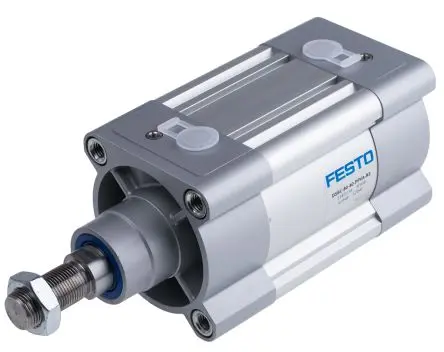 Produktfoto 1 von Festo DSBC 1383334 Pneumatikzylinder 40 mm Doppeltwirkend, Bohrung Ø 80 mm, bis 12 bar