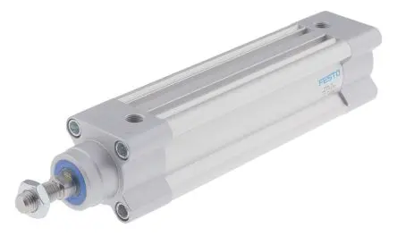 Produktfoto 1 von Festo DSBC 1376471 Pneumatikzylinder 100 mm Doppeltwirkend, Bohrung Ø 32 mm, bis 12 bar