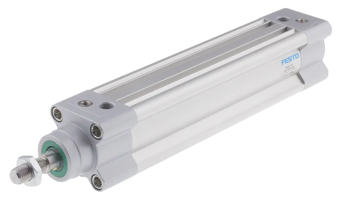 Produktfoto 1 von Festo DSBC 1376427 Pneumatikzylinder 125 mm Doppeltwirkend, Bohrung Ø 32 mm, bis 12 bar