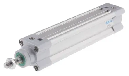 Produktfoto 1 von Festo DSBC 1376427, G 1/8 Pneumatikzylinder doppeltwirkend, Bohrung Ø 32mm / Hub 125mm, bis 12 bar