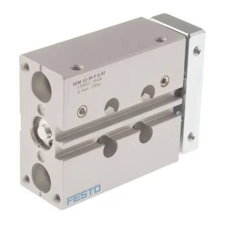 Produktfoto 1 von Festo DFM 170902 Pneumatik-Führungszylinder 30 mm Doppeltwirkend, Bohrung Ø 12 mm bis 10 bar