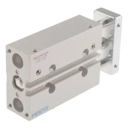 Produktfoto 1 von Festo DFM 170904 Pneumatik-Führungszylinder 50 mm Doppeltwirkend, Bohrung Ø 12 mm bis 10 bar