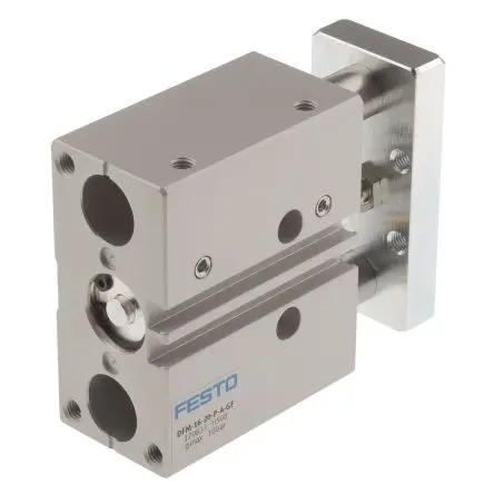 Produktfoto 1 von Festo DFM 170833 Pneumatik-Führungszylinder 20 mm Doppeltwirkend, Bohrung Ø 16 mm bis 10 bar