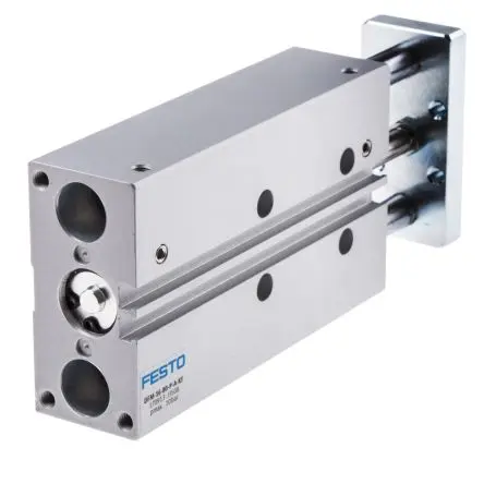 Produktfoto 1 von Festo DFM 170913 M5 Pneumatik-Führungszylinder doppeltwirkend, Bohrung Ø 16mm / Hub 80mm bis 10 bar