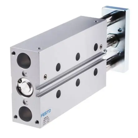 Produktfoto 1 von Festo DFM 170846 M5 M5 Pneumatik-Führungszylinder doppeltwirkend mit Kugellager, Bohrung Ø 20mm / Hub 100mm bis 10 bar