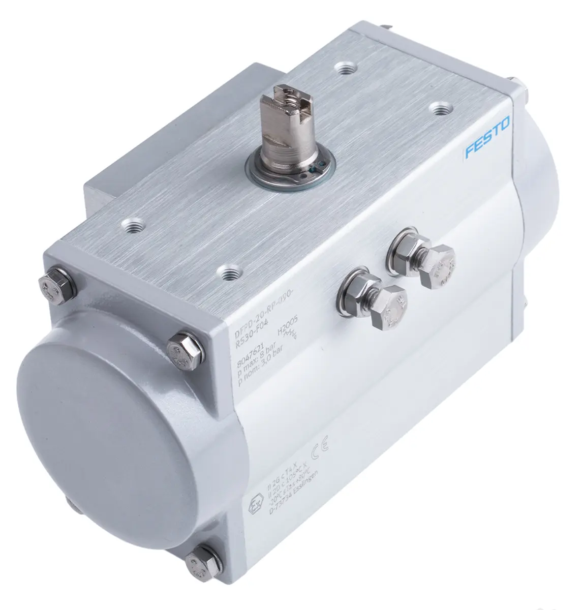 Produktfoto 1 von Festo DFPD Pneumatischer Drehantrieb Einfachwirkend, Bohrung Ø 20 mm, 8 bar