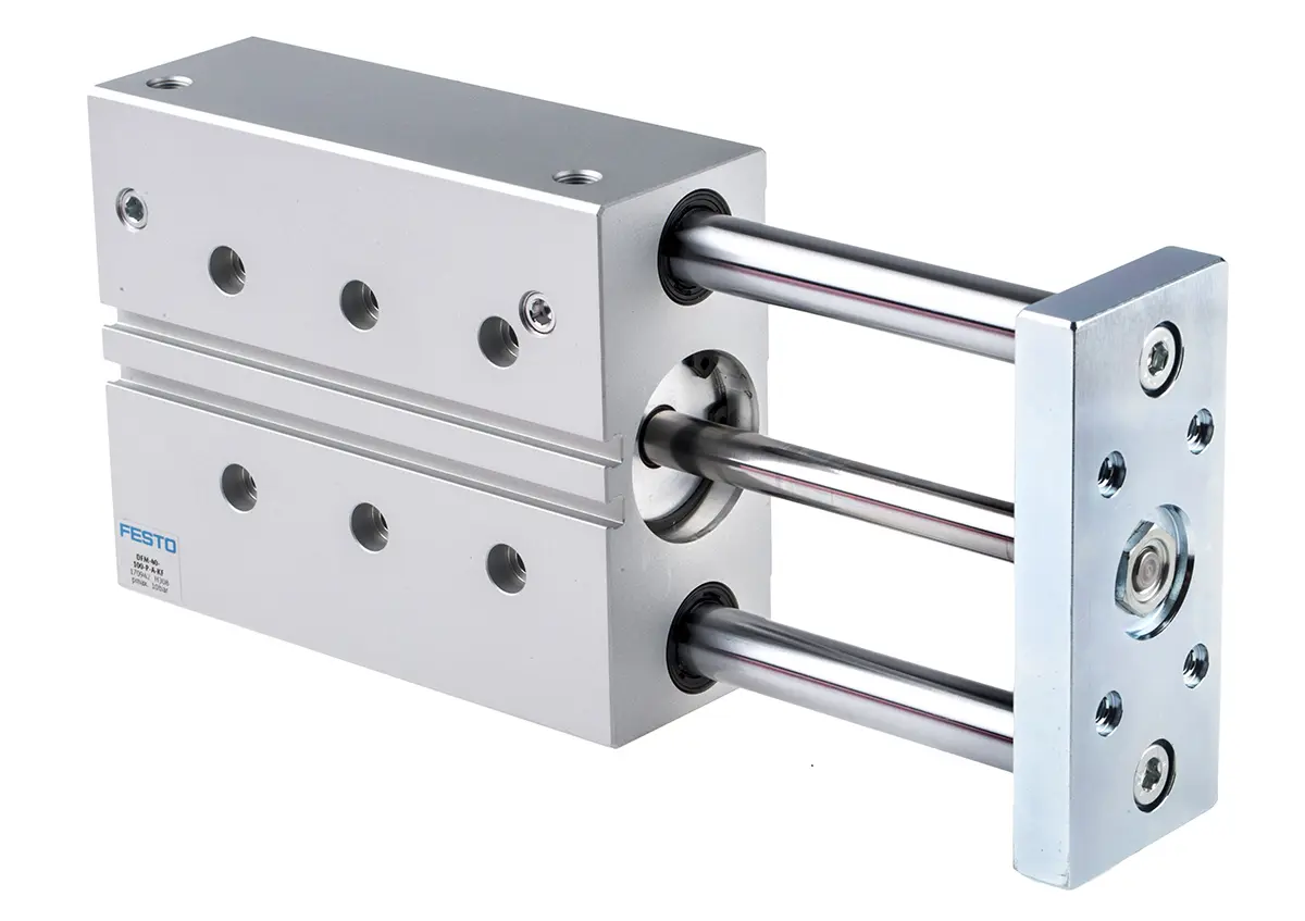 Festo DFM 170942 G1/8 Pneumatik-Führungszylinder doppeltwirkend, Bohrung Ø 40mm / Hub 100mm bis 10 bar