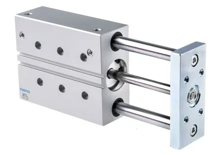 Produktfoto 1 von Festo DFM 170942 Pneumatik-Führungszylinder 100 mm Doppeltwirkend, Bohrung Ø 40 mm bis 10 bar