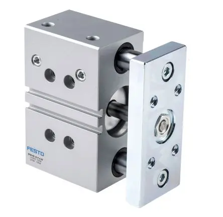 Produktfoto 1 von Festo DFM 170939 Pneumatik-Führungszylinder 25 mm Doppeltwirkend, Bohrung Ø 40 mm bis 10 bar