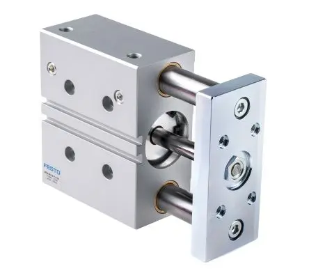 Produktfoto 1 von Festo DFM 170865 Pneumatik-Führungszylinder 50 mm Doppeltwirkend, Bohrung Ø 40 mm bis 10 bar