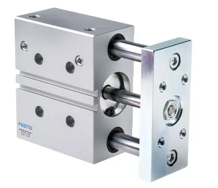 Produktfoto 1 von Festo DFM 170940 Pneumatik-Führungszylinder 50 mm Doppeltwirkend, Bohrung Ø 40 mm bis 10 bar