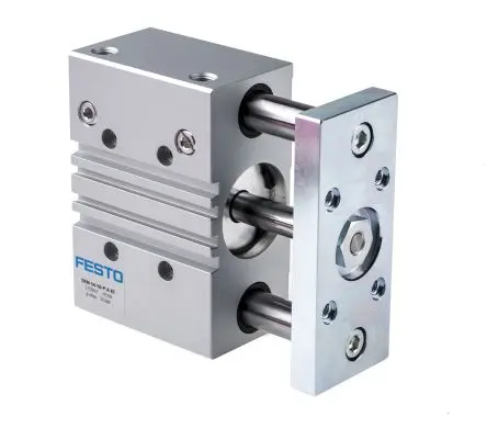 Produktfoto 1 von Festo DFM 170947 Pneumatik-Führungszylinder 50 mm Doppeltwirkend, Bohrung Ø 50 mm bis 10 bar