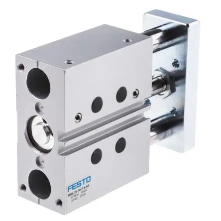Produktfoto 1 von Festo DFM 170842 Pneumatik-Führungszylinder 30 mm Doppeltwirkend, Bohrung Ø 20 mm bis 10 bar
