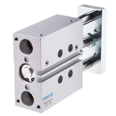 Produktfoto 1 von Festo DFM 170918 Pneumatik-Führungszylinder 40 mm Doppeltwirkend, Bohrung Ø 20 mm bis 10 bar