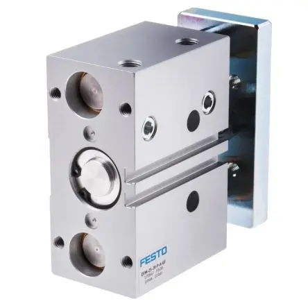 Produktfoto 1 von Festo DFM 170847 Pneumatik-Führungszylinder 20 mm Doppeltwirkend, Bohrung Ø 25 mm bis 10 bar
