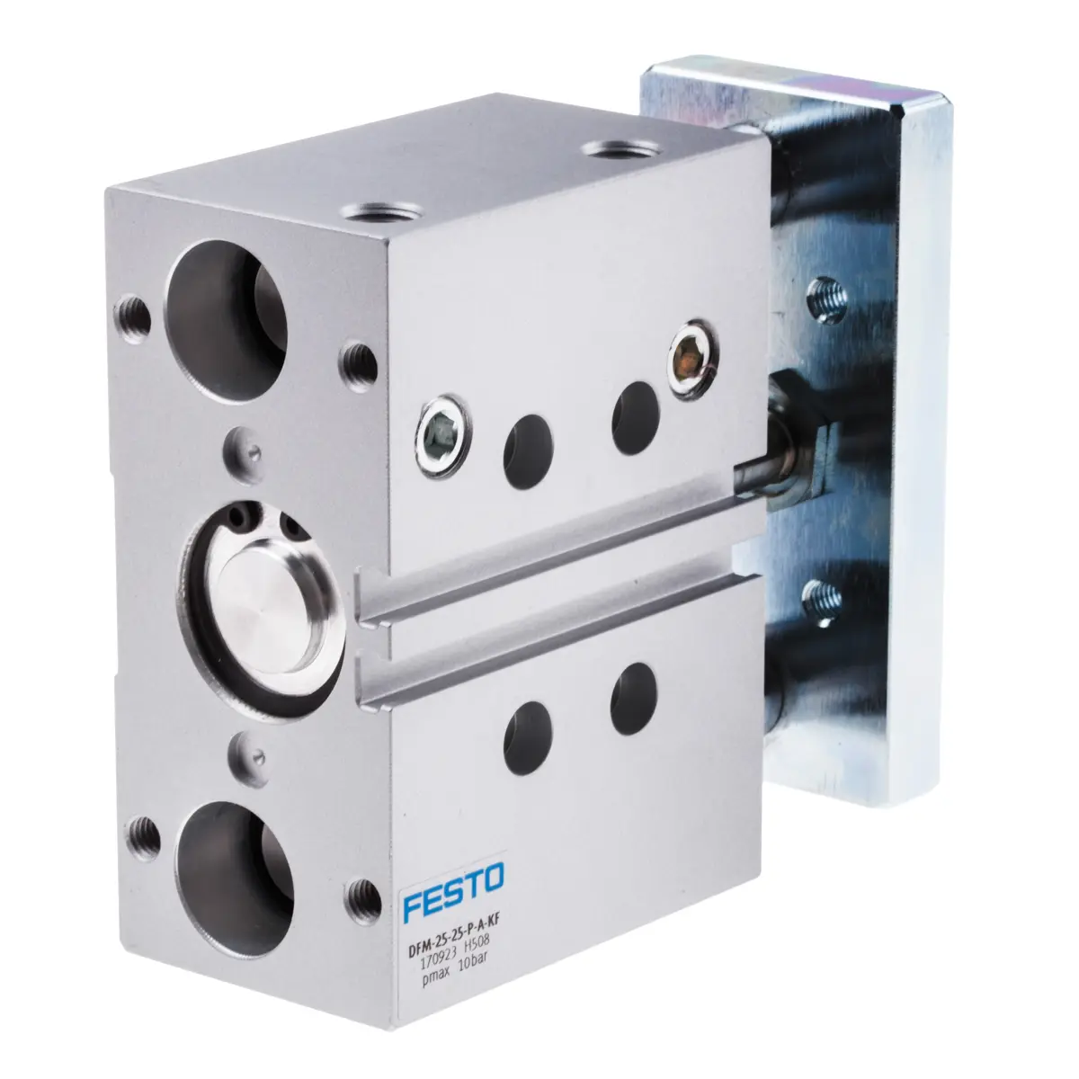 Festo DFM 170923 G1/8 Pneumatik-Führungszylinder doppeltwirkend, Bohrung Ø 25mm / Hub 25mm bis 10 bar