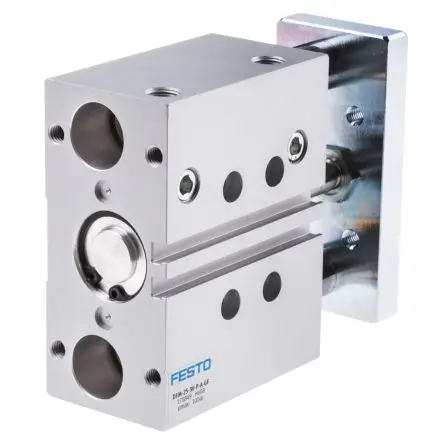 Produktfoto 1 von Festo DFM 170849 Pneumatik-Führungszylinder 30 mm Doppeltwirkend, Bohrung Ø 25 mm bis 10 bar