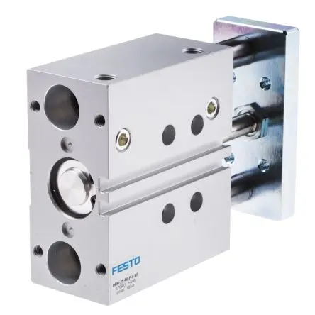 Produktfoto 1 von Festo DFM 170925 Pneumatik-Führungszylinder 40 mm Doppeltwirkend, Bohrung Ø 25 mm bis 10 bar