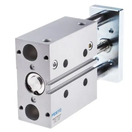 Produktfoto 1 von Festo DFM 170851 Pneumatik-Führungszylinder 50 mm Doppeltwirkend, Bohrung Ø 25 mm bis 10 bar