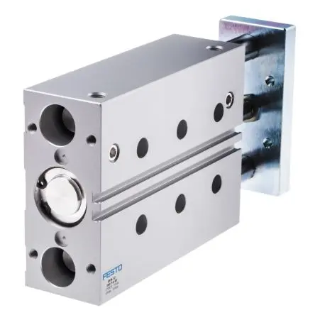 Produktfoto 1 von Festo DFM 170935 Pneumatik-Führungszylinder 100 mm Doppeltwirkend, Bohrung Ø 32 mm bis 10 bar