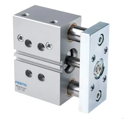 Produktfoto 1 von Festo DFM 170855 Pneumatik-Führungszylinder 25 mm Doppeltwirkend, Bohrung Ø 32 mm bis 10 bar