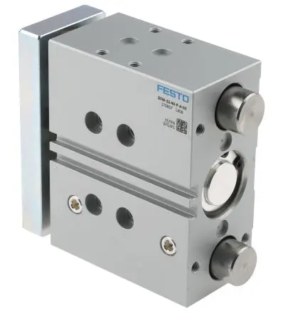 Produktfoto 1 von Festo DFM 170857 G 1/8 G1/8 Pneumatik-Führungszylinder doppeltwirkend, Bohrung Ø 32mm / Hub 40mm bis 10 bar