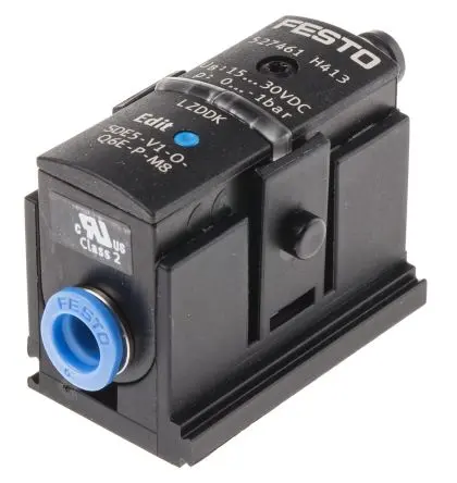 Produktfoto 1 von Festo Drucksensor, -1 bar bis 0 bar 15V dc, 30 V dc, IP40 50 °C
