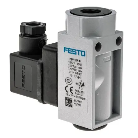 Produktfoto 1 von Festo PEV Relativdruck Druckschalter, 125V, 1 bar → 12 bar