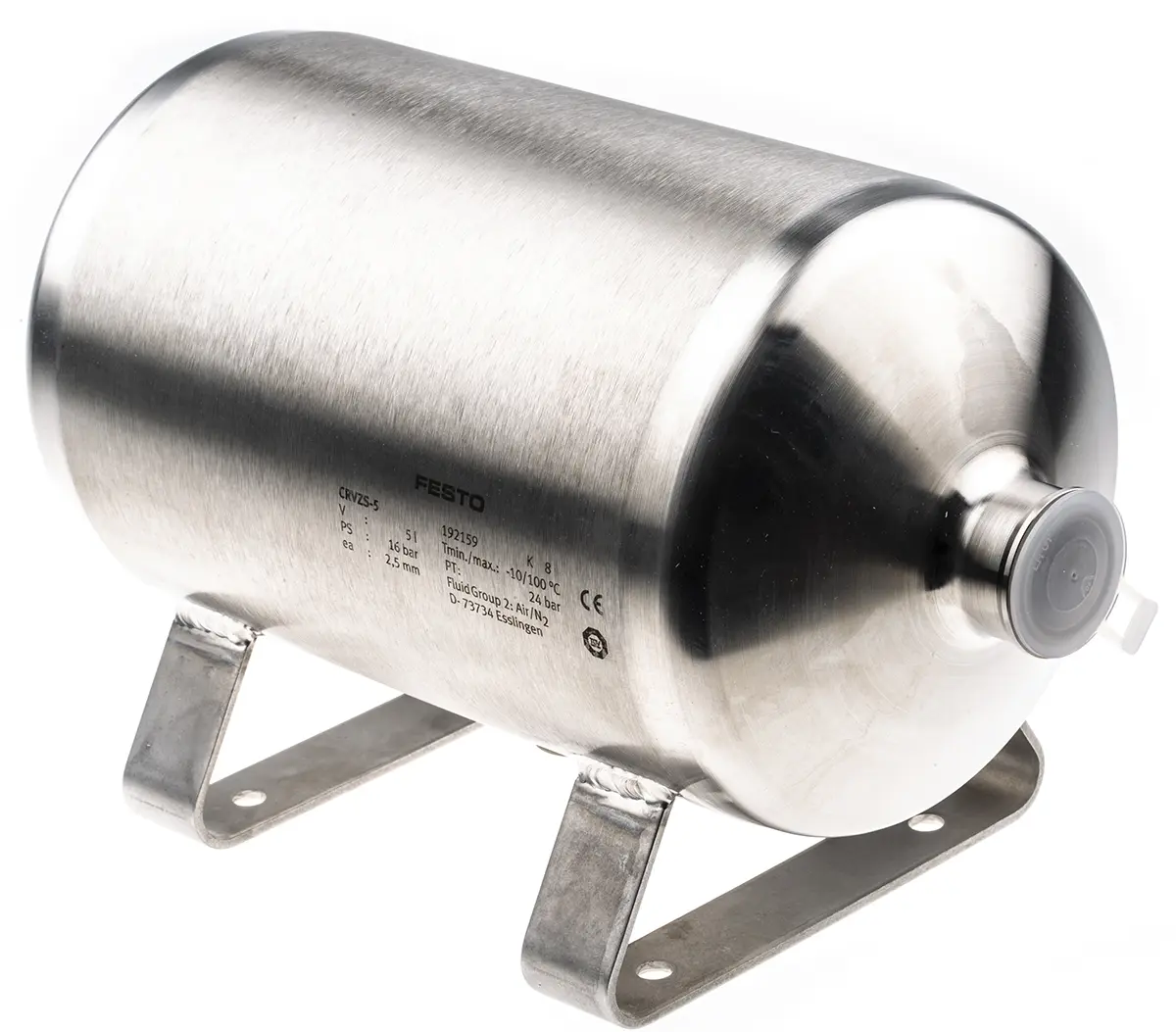 Produktfoto 1 von Festo CRVZS, 5 l Luftbehälter bis 16bar, mit G1 Anschluss