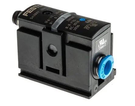 Produktfoto 1 von Festo Drucksensor, 0 bar bis 10 bar 12V dc, 24 V dc, IP40 50 °C