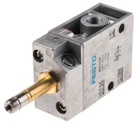 Produktfoto 1 von Festo 3/2-Wege, Geschlossen, Monostabil MFH Pneumatisches Magnetventil G, Elektrisch-betätigt